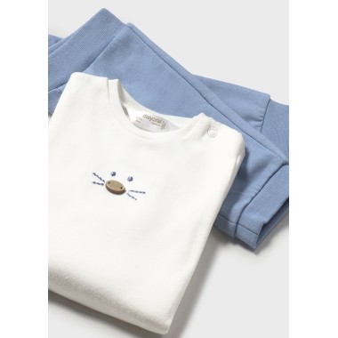 Completo Shirt Cardigan e pantalone Neonato