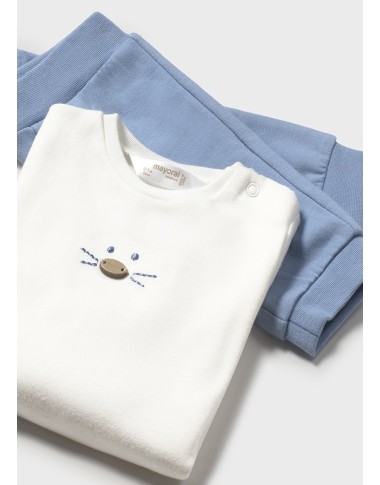 Completo Shirt Cardigan e pantalone Neonato