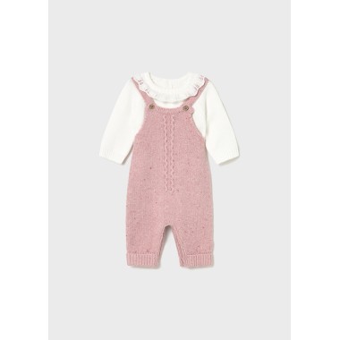 Completo Maglia e salopette Neonato
