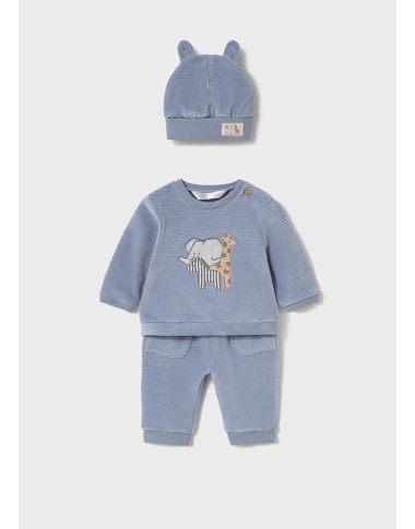 Completo maglia pantalone e cappello Neonato