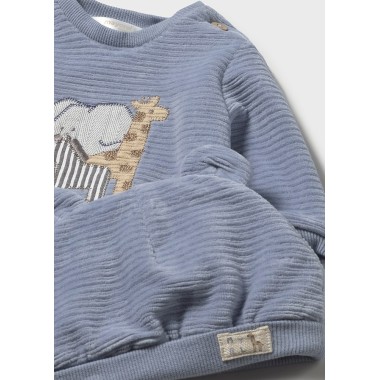 Completo maglia pantalone e cappello Neonato