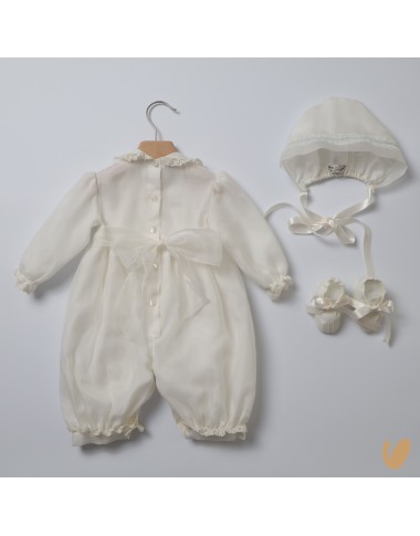 Complete in pure baptismal silk