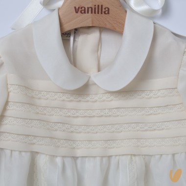 Completo in pura seta Battesimo