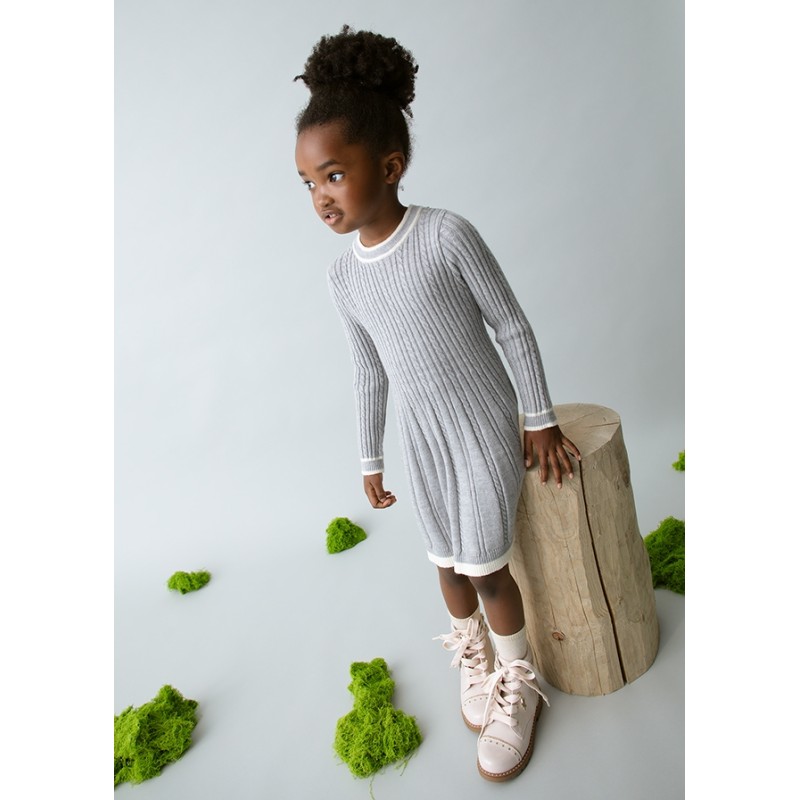 Abito tricot trecce Bimba