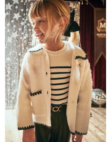 Tricot boucle jacket