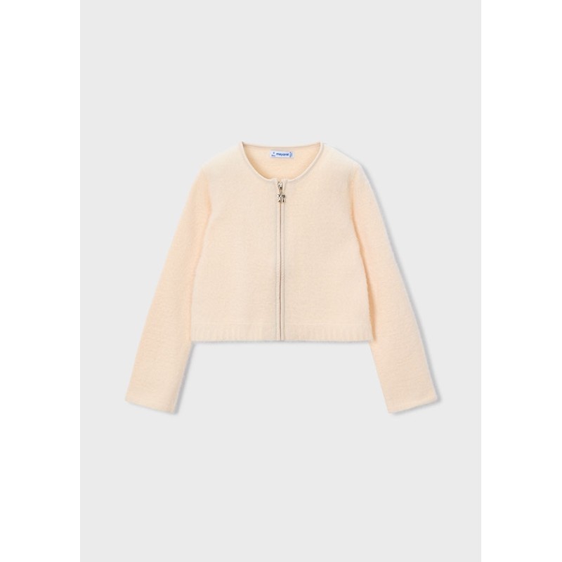 Cardigan zip teddy Cardigan e Maglia