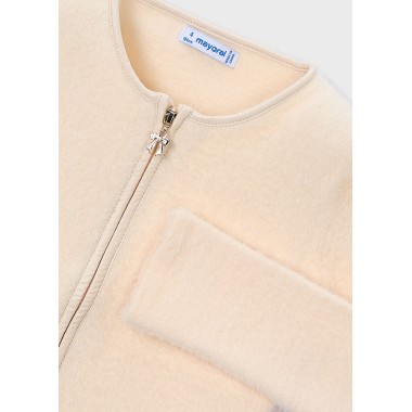 Cardigan zip teddy Cardigan e Maglia