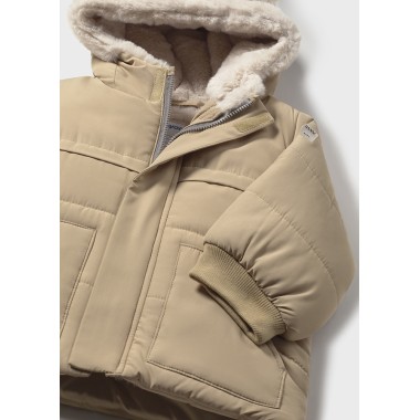 Giaccone imbottito teddy Neonato