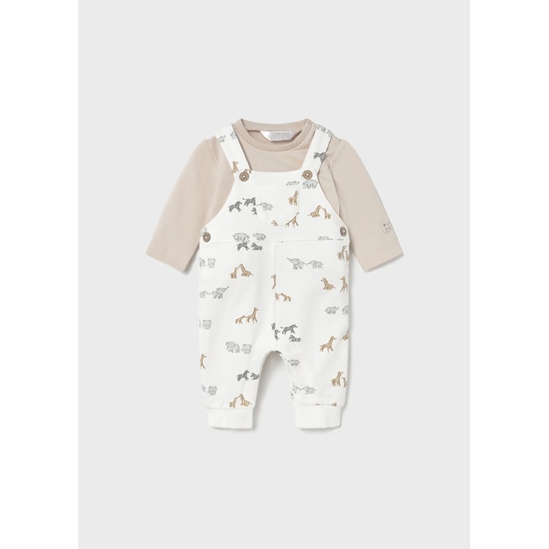 Completo Maglia e salopette Neonato