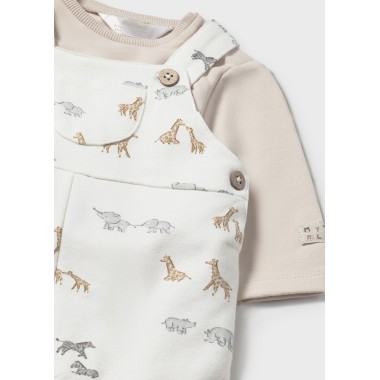 Completo Maglia e salopette Neonato