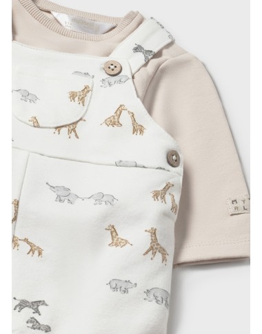 Completo Maglia e salopette Neonato