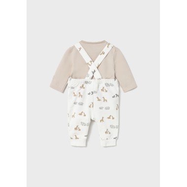 Completo Maglia e salopette Neonato