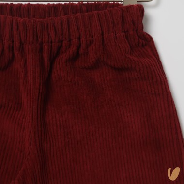 Pantalone in velluto Neonata