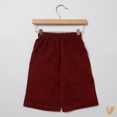 Pantalone in velluto Neonata