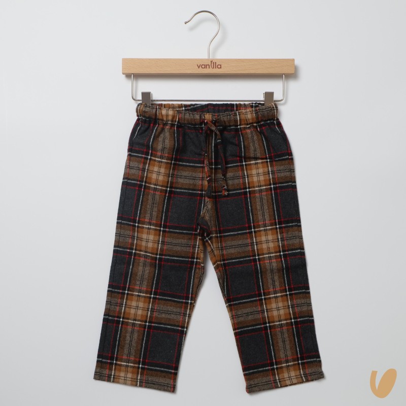 Pantalone tartan Bimbo