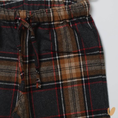Pantalone tartan Bimbo