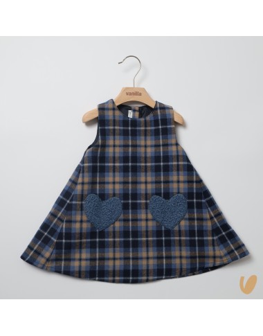 Scamiciato tartan and hearts