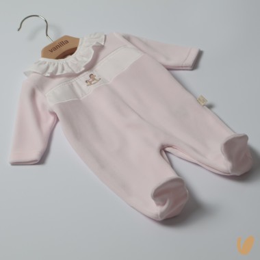 Tutina in ciniglia dondolo Tutina