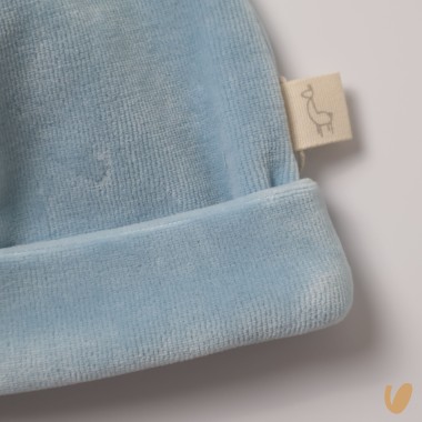 Cappellino in ciniglia Cappello e Babbucce