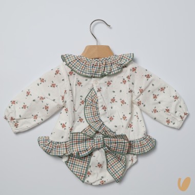 Completo fiorellini Neonata