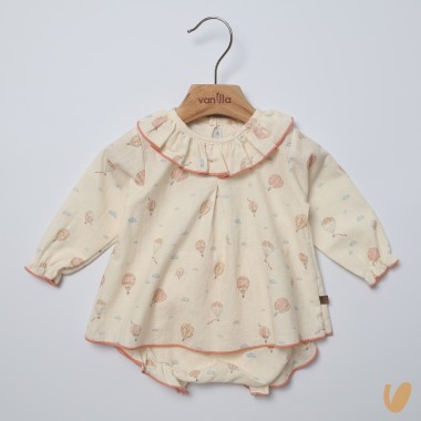 Completo mongolfiere Completo e Pagliaccetto