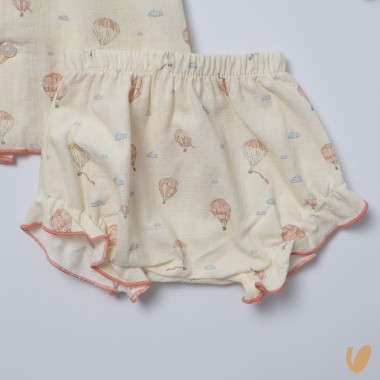 Completo mongolfiere Completo e Pagliaccetto