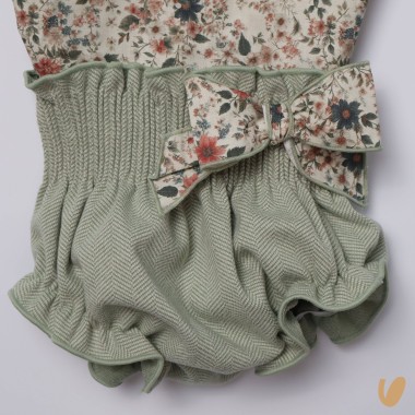 Completo blusa e culotte Neonata