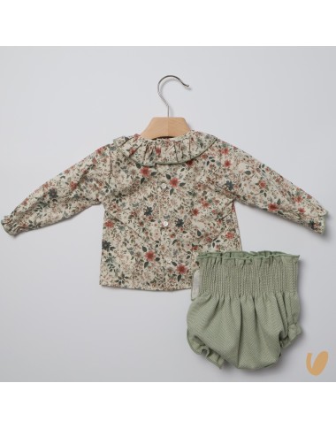 Completo blusa e culotte Neonata