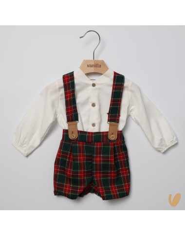 Completo tartan Neonato