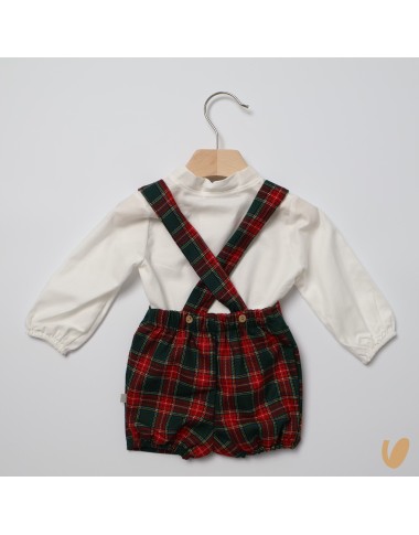 Completo tartan Neonato