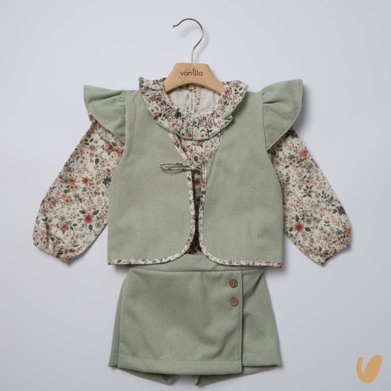 Completo fiorellini Bimba