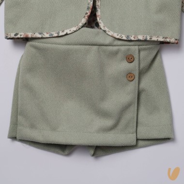 Completo fiorellini Bimba