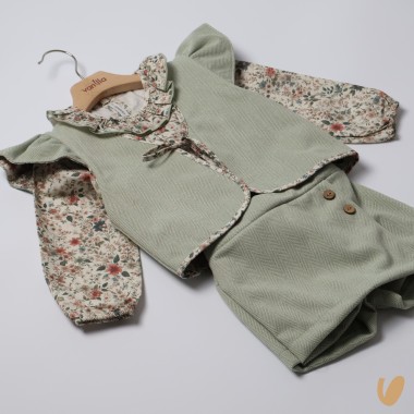 Completo fiorellini Bimba
