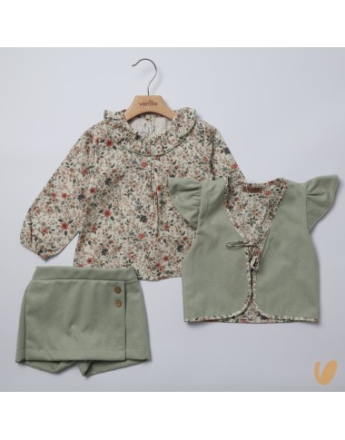 Completo fiorellini Bimba