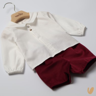 Camicia e bermuda Neonato