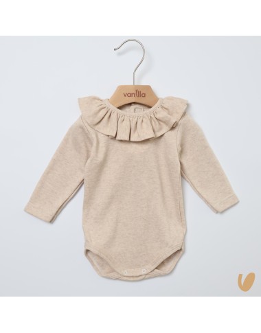 Body with ruffle collar