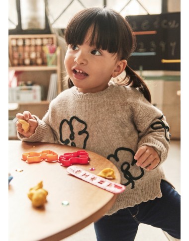 Maglioncino fiori Neonata