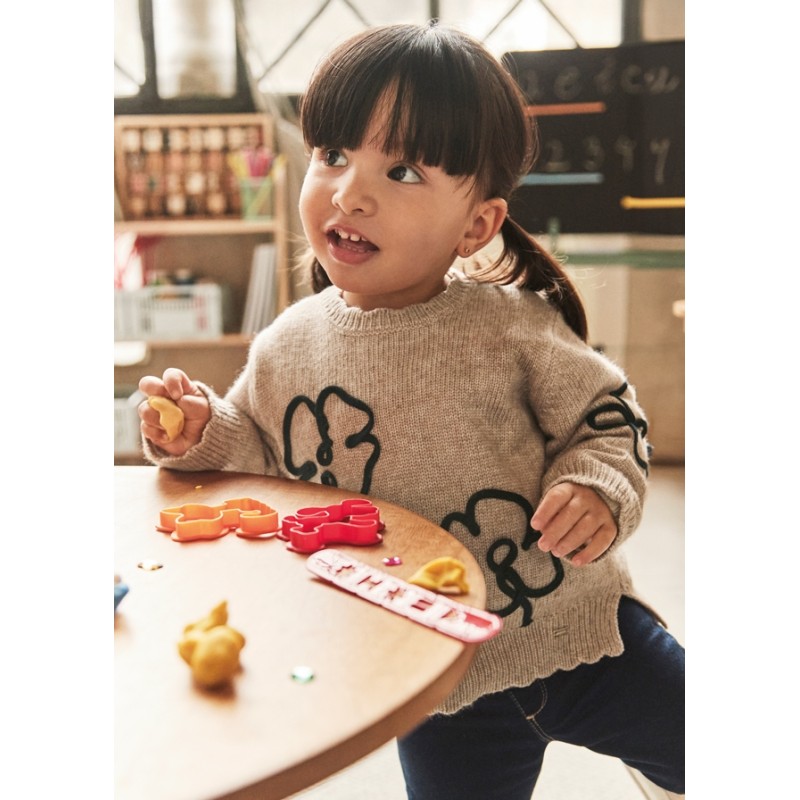 Maglioncino fiori Neonata