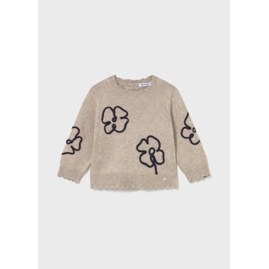 Maglioncino fiori Neonata