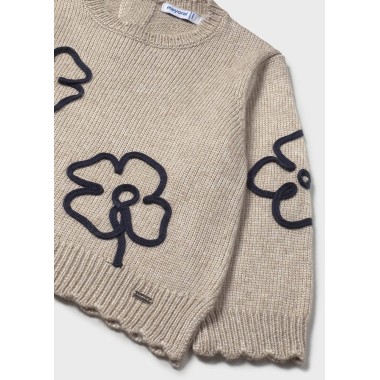 Maglioncino fiori Neonata