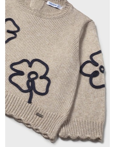 Maglioncino fiori Neonata