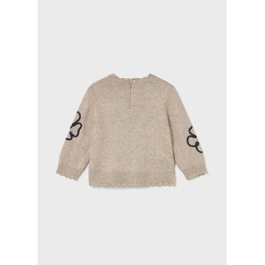 Maglioncino fiori Neonata