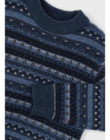 Jacquard sweater