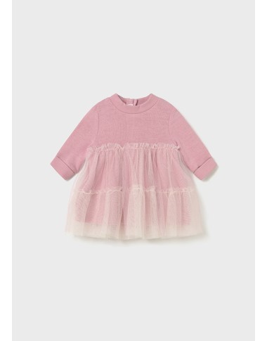 Tulle tricot dress