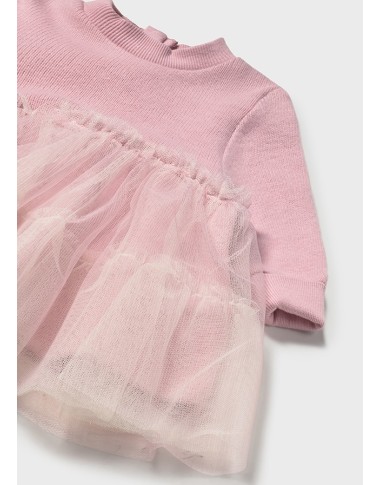 Tulle tricot dress