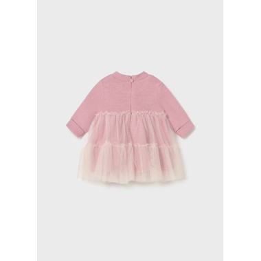 Abito tricot tulle Neonata