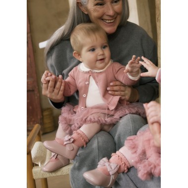 Completo Body Cardigan e Gonna Neonata