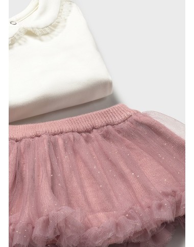 Complete body cardigan and skirt