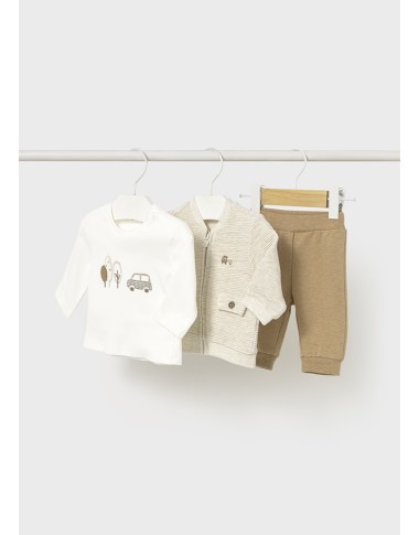 Completo Shirt Cardigan e pantalone Neonato