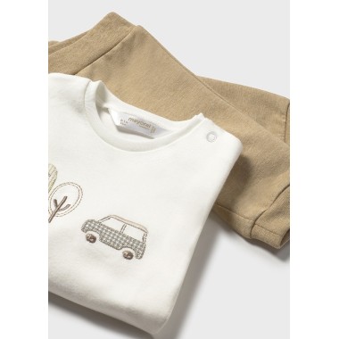 Completo Shirt Cardigan e pantalone Neonato